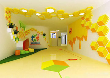 簡約風(fēng)格室內(nèi)幼兒園