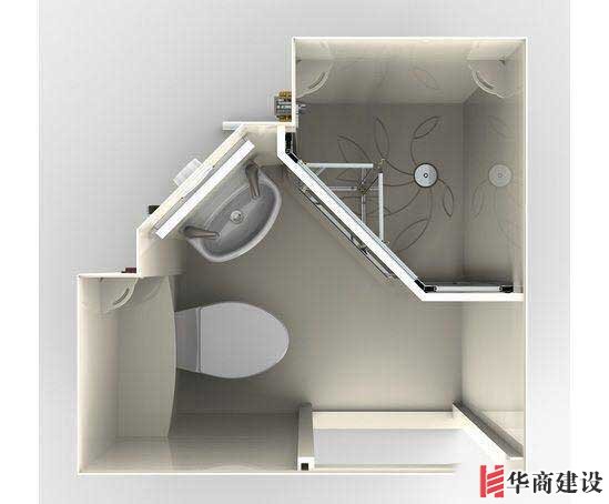 小戶(hù)型衛(wèi)生間設(shè)計(jì)效果圖