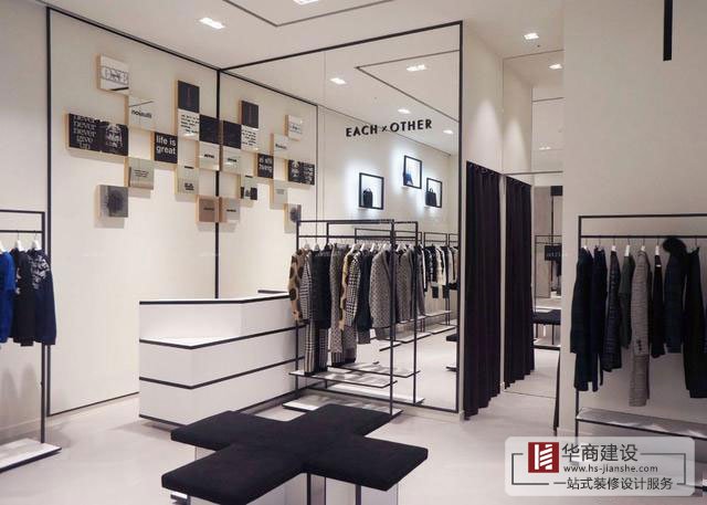 廣州服裝店裝修設(shè)計要有“顏色”，第一眼很重要